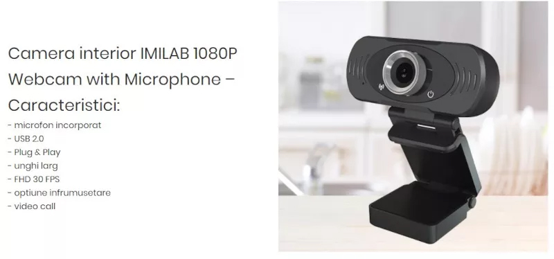 Xiaomi imilab webcam 1080p new arrivals